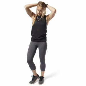 Reebok One Series Burnout Muskelshirt Damen - Schwarz - DE 148-UCQ